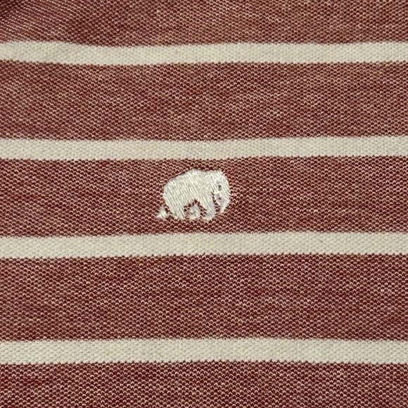 Banana Republic Shirt Mens XL Red Striped Polo Golf Outdoors Casual Classiccore - Picture 3 of 15